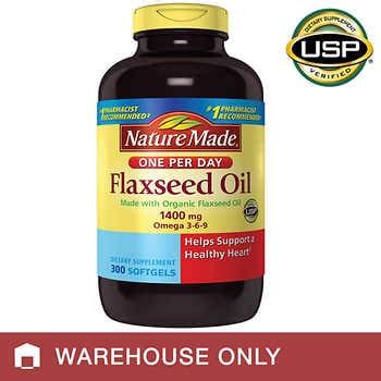 nature made flaxseed oil costco.